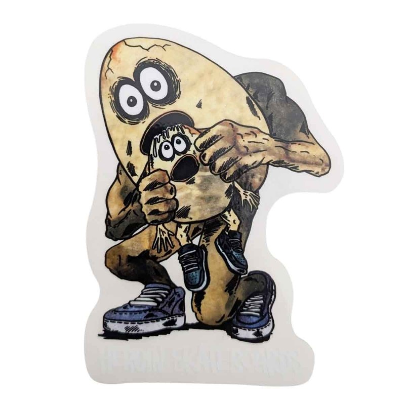 heroin heroin fried boy egg eater sticker