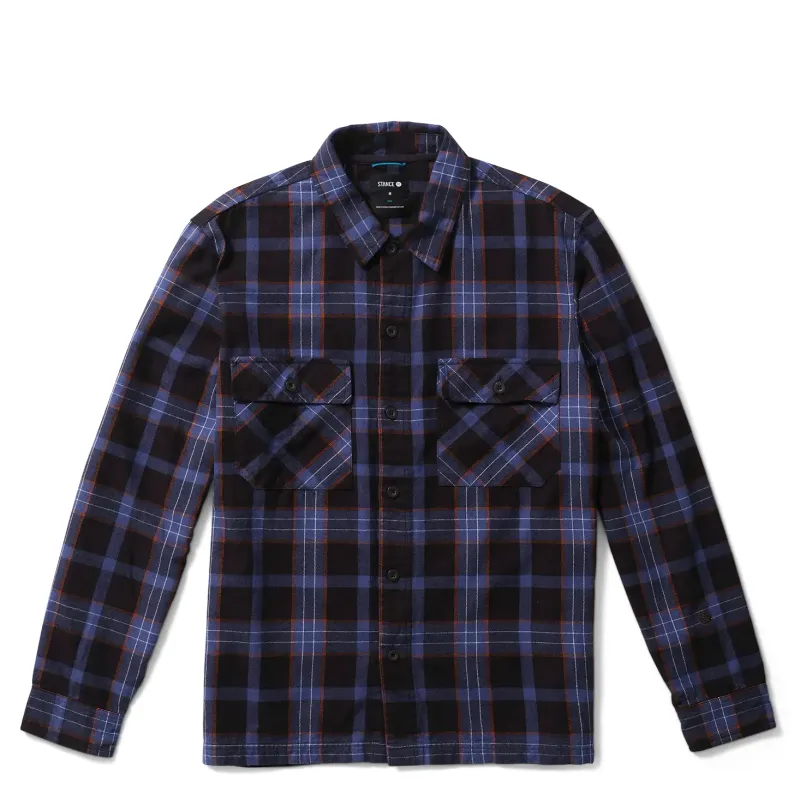 stance stance lowell long sleeve button up shirt