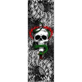 powell peralta powell mcgill skull and snake clear 10.5in x 33in grip