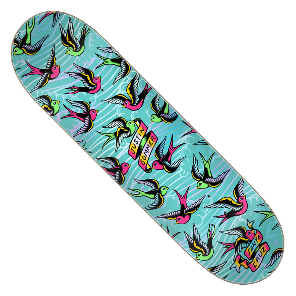 santa cruz santa cruz sommer sparrows 8.0 deck