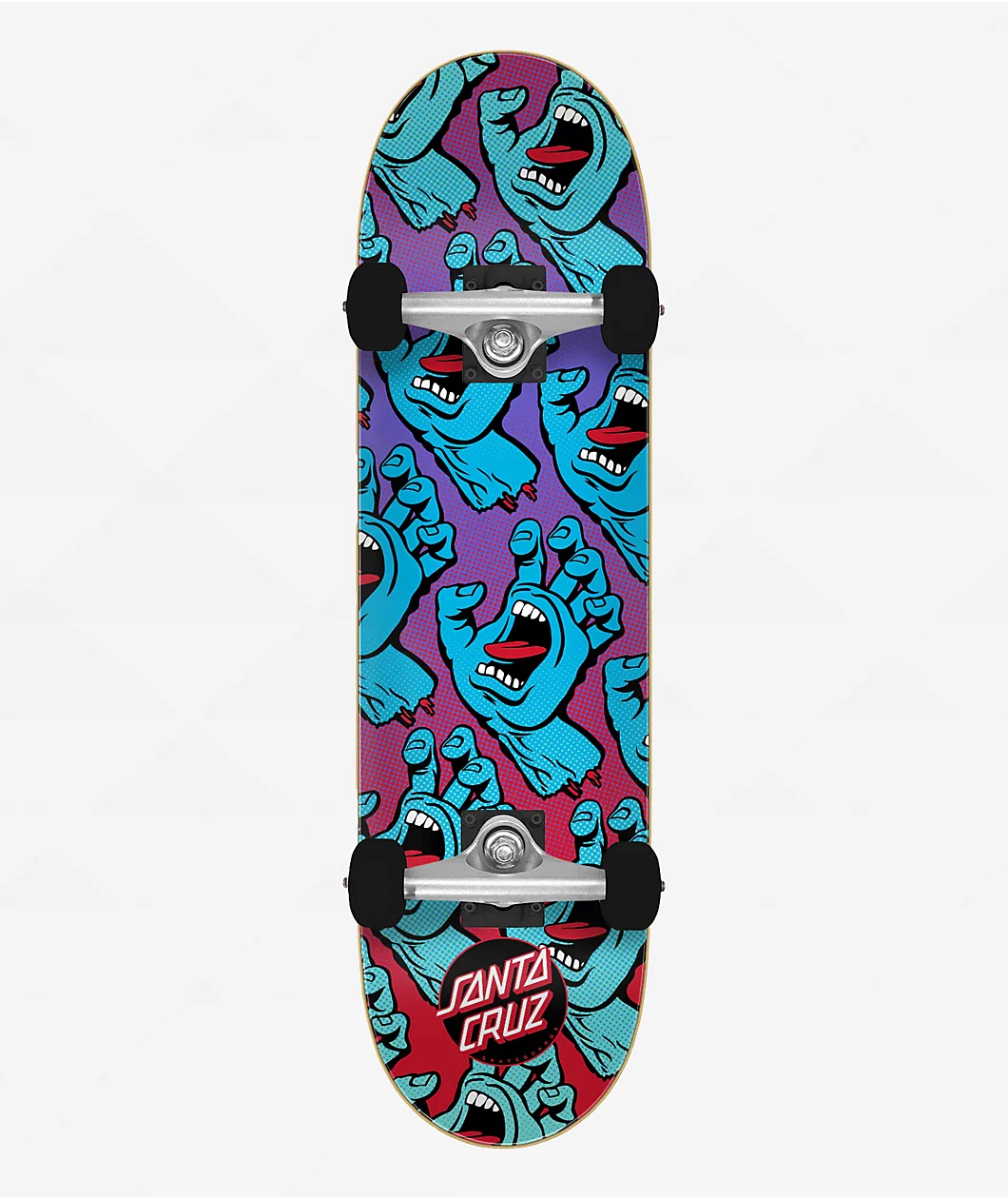 santa cruz santa cruz gradient hands 7.5in x 28.25in complete