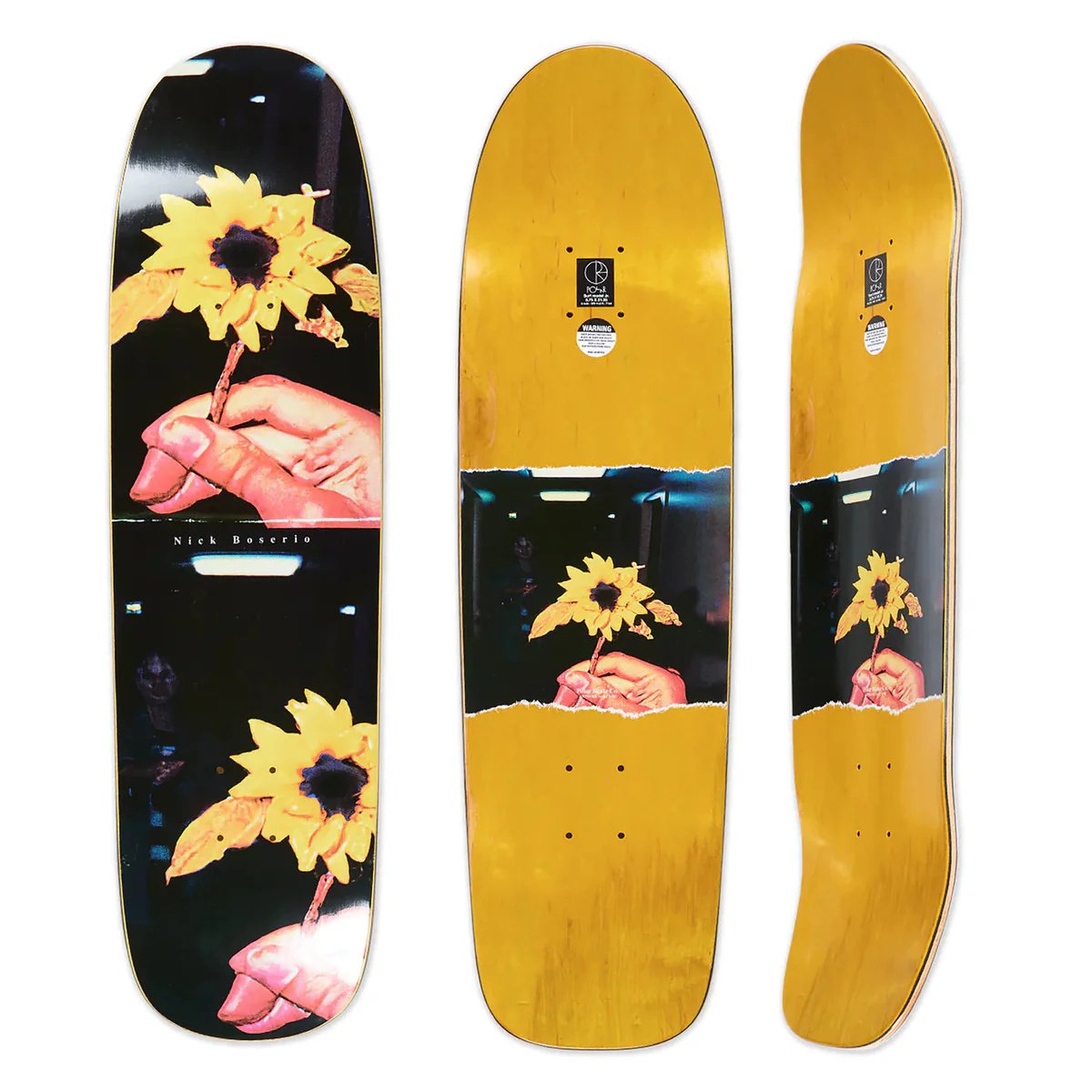 polar polar nick boserio flower surf jr 8.75 deck
