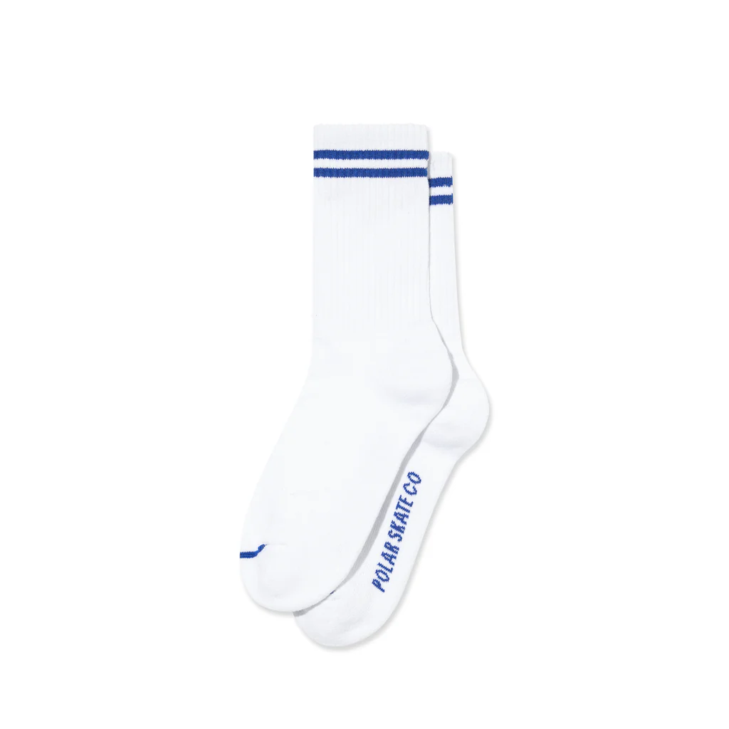 polar polar 2 stripes rib socks