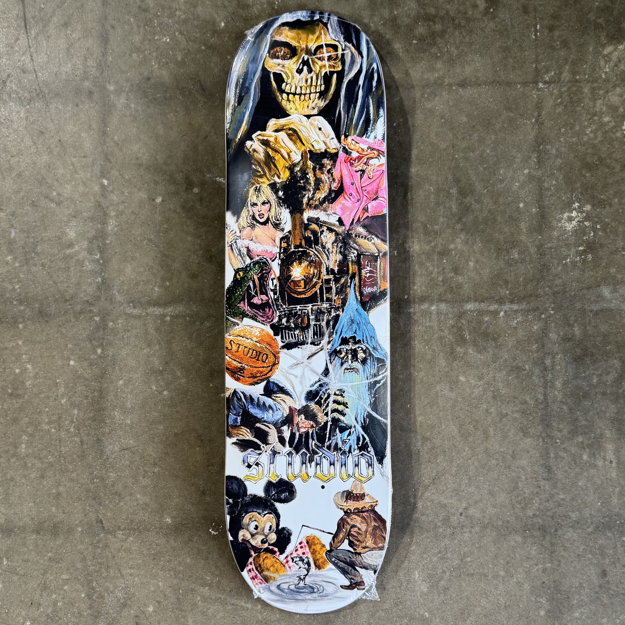 studio skate supply studio andres hedrick howyadoineverybody 8.75 deck