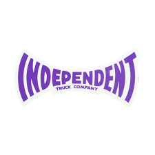 independent independent purple span 6in sticker