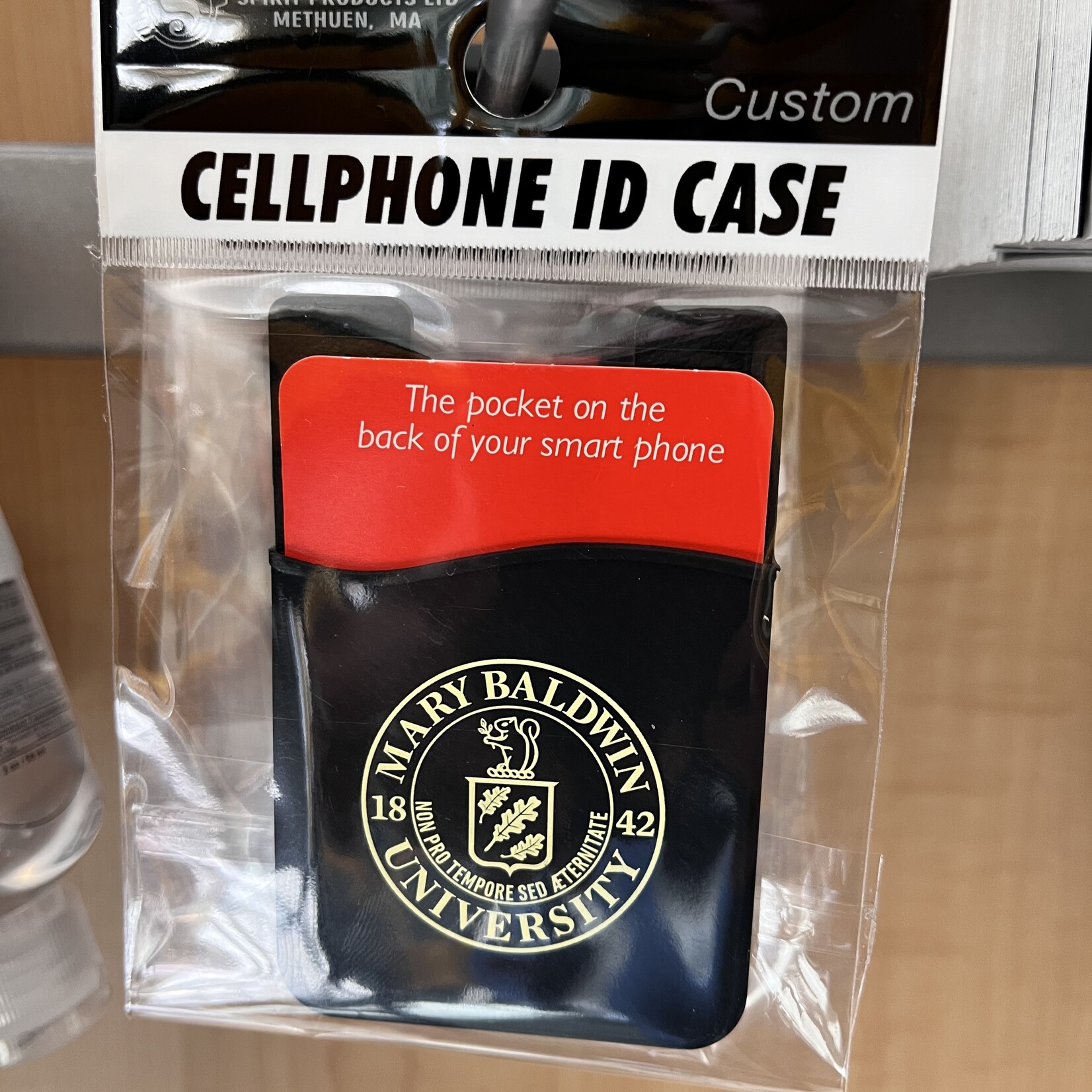 Spirit Products Cellphone ID Case - Black with Crest