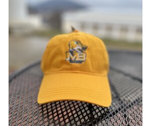 Fighting Squirrel Baseball Cap Gold Rush Mary Baldwin Campus Store