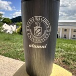 MBU Alumni Travel Mug - Woodgrain