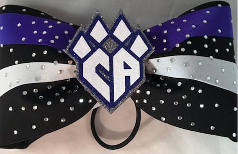 COLUMBUS Cupidcats Competition Hair Bow 2016-17