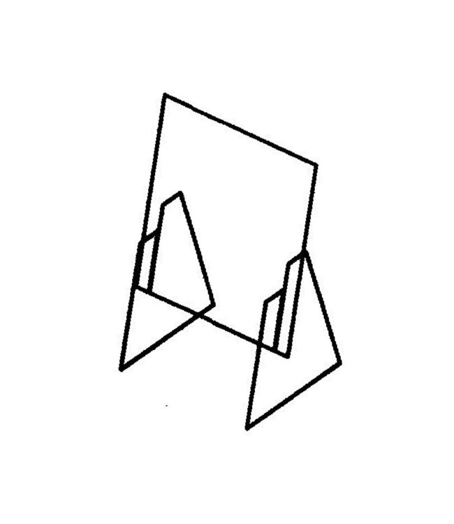 pare-haleine | écran protecteur en acrylique auto-portant 23.5"Lx 31.5"H x 1/8" Épaisseur