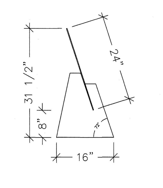 pare-haleine | écran protecteur en acrylique auto-portant 23.5"Lx 31.5"H x 1/8" Épaisseur