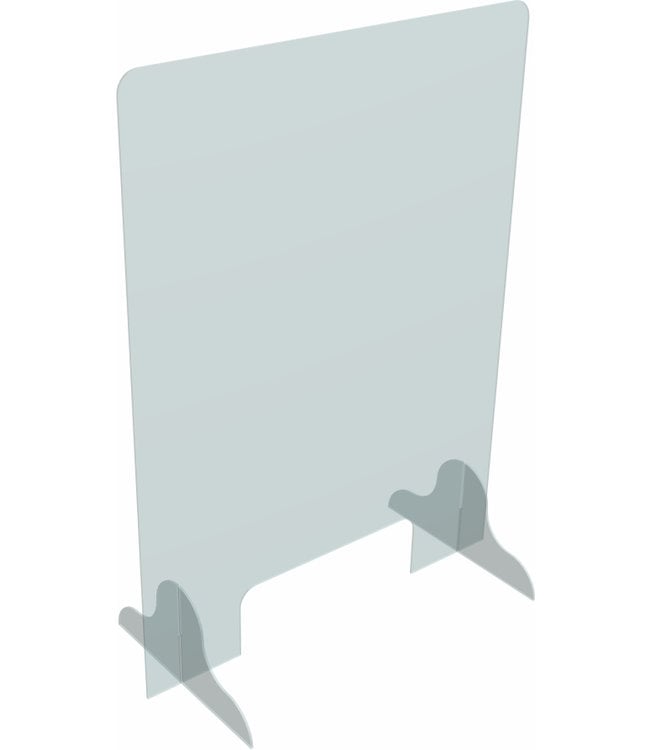 Pare-haleine | Panneau de  protection en plexiglass  23.5"L x 31.5"H x 3/16"