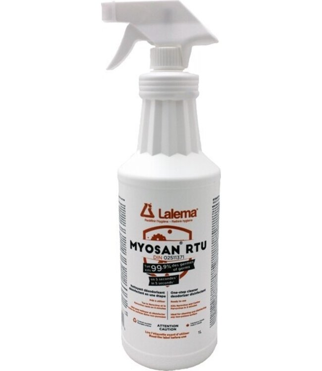 Virucide - Disinfectant-  4 bottles of 1 liter