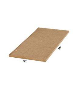 Tablette en fibre de bois, composite (MDF)