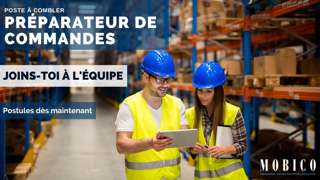 Nous recrutons : Préparateur de commandes