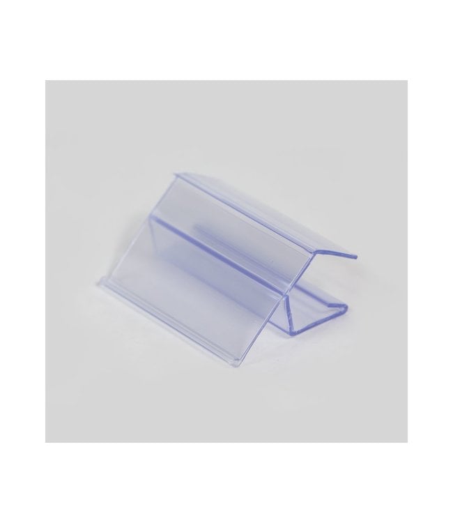 Price holder 2'' x 1.25'' H for 5/8'' or 3/4'' thick shelf, 50 units