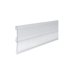 47 3/8" transparent label holder