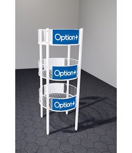 3 levels basket - Option +