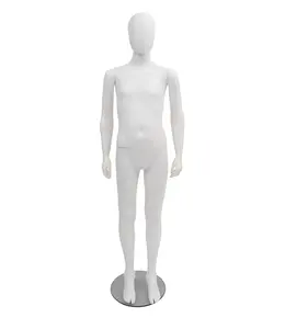 Mannequin enfant plastique 10-12 ans blanc 61"H
