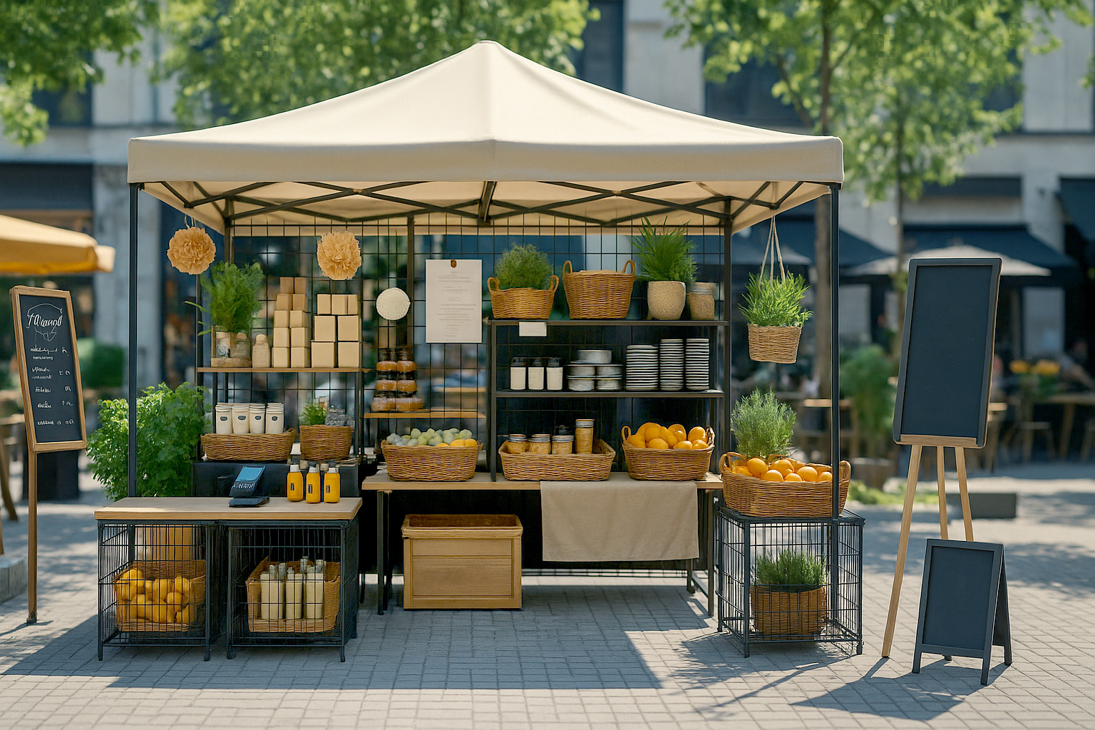Fairs, Markets, Festivals: Optimize Your Booth to Stand Out