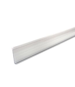 Porte prix autocollant avec moulure 48", dos blanc