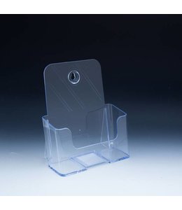 Countertop & wall  brochure holder 6-3/4" x 3-3/4" x 7-3/4"H