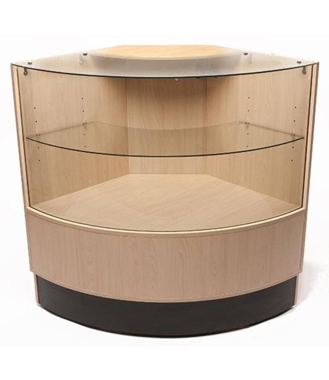 GL121 Round Tower Display Case