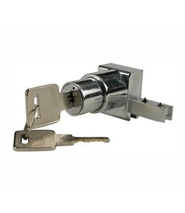 Push lock for sliding glass door