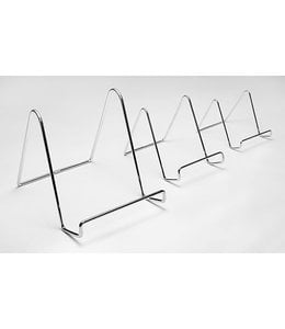 Book/plate holder - chrome - 3 sizes available