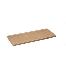 Shelf melamine medium maple 22-1/2'' or 46.5" x 9 7/8" melamine shelf