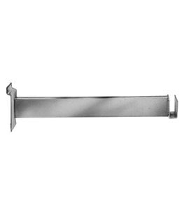 Hangrail bracket 12" for rectangular tubing 1/2'' x 1-1/2" for slatwall