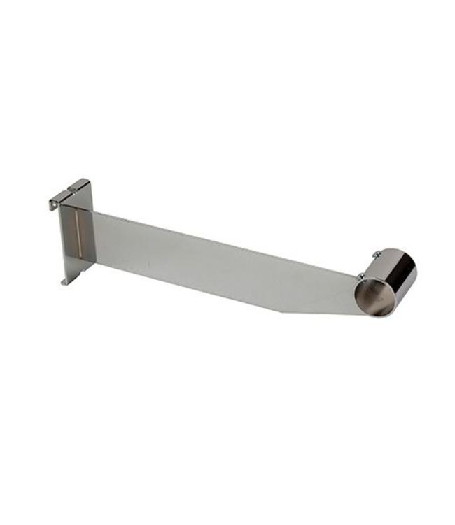 12” Hangrail bracket for 1-1/4" à 1-5/16" diametre round tubing, chrome