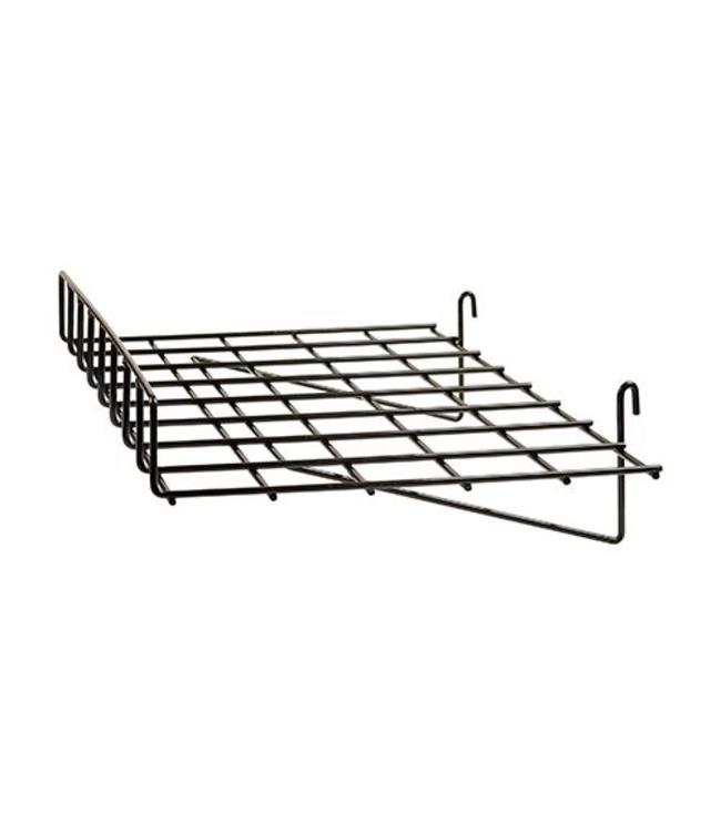 Shelf wire straight 24" x 15" with 3" lip for grid