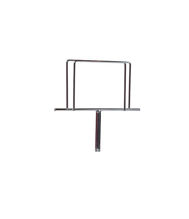 Sign holder, paper clip style, with 3” steam