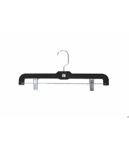 Skirt & pant hanger with adjustable clips