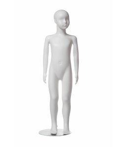 Mannequins enfant plastique 3-4 ans blanc 43-1/4"H