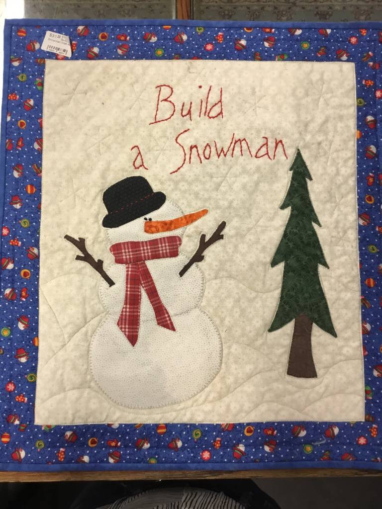 Effie Neff  Build Snowman Wall Art