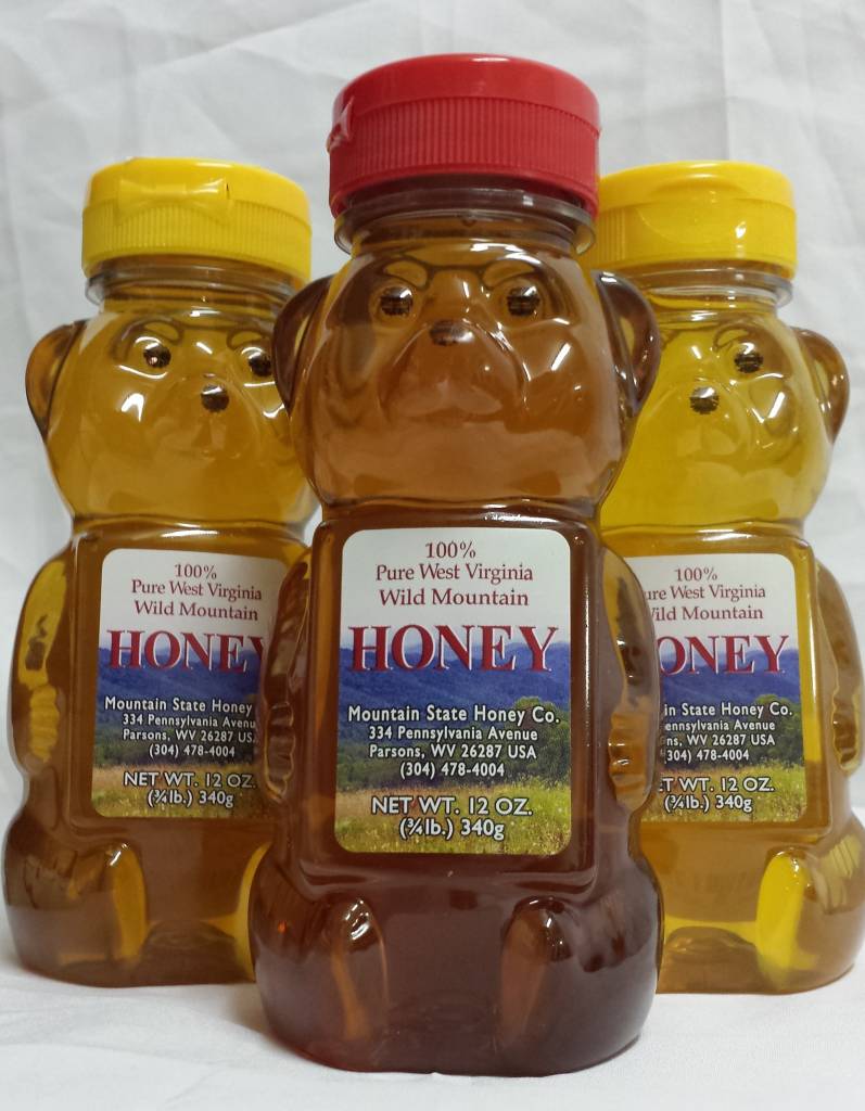 Mountain State Honey Company Mtn State Honey 12 oz. Sourwood Mix Bear