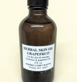 Smoke Camp Smoke Camp Herbal Skin Oil - Grapefruit 4oz