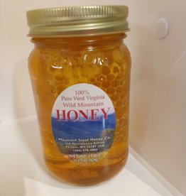 Mountain State Honey Company Mtn State Honey 22 oz. Honey w/Honeycomb Jar