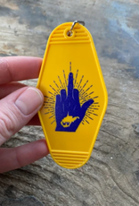 The Hippie's Daughter WV Middle Finger Keychain