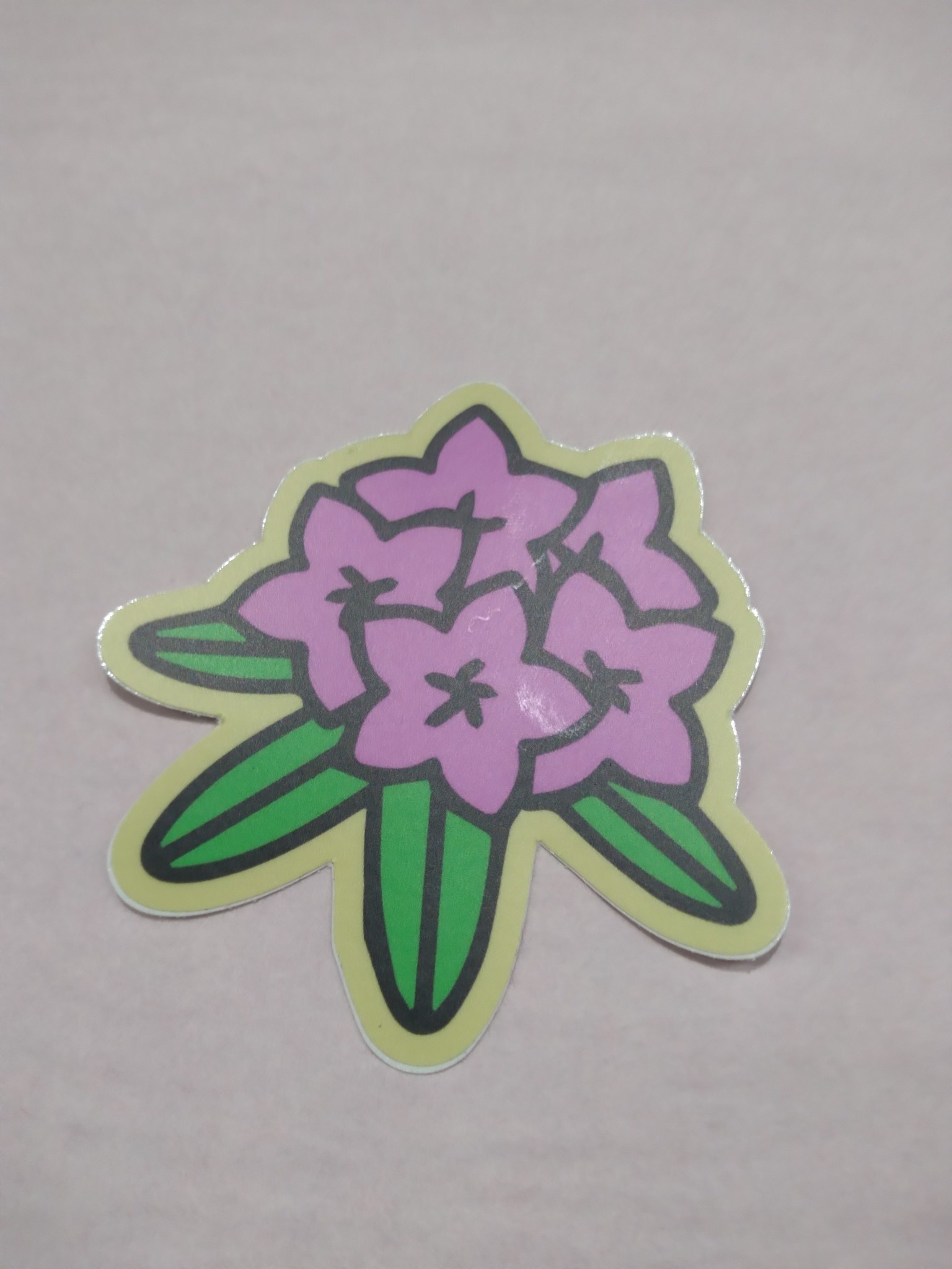 Loving WV Rhododendron Sticker