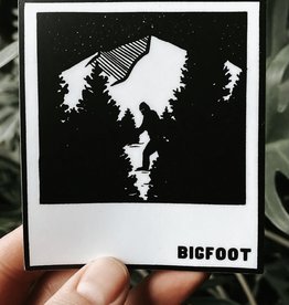 The Hippie's Daughter Bigfoot Polaroid Sticker