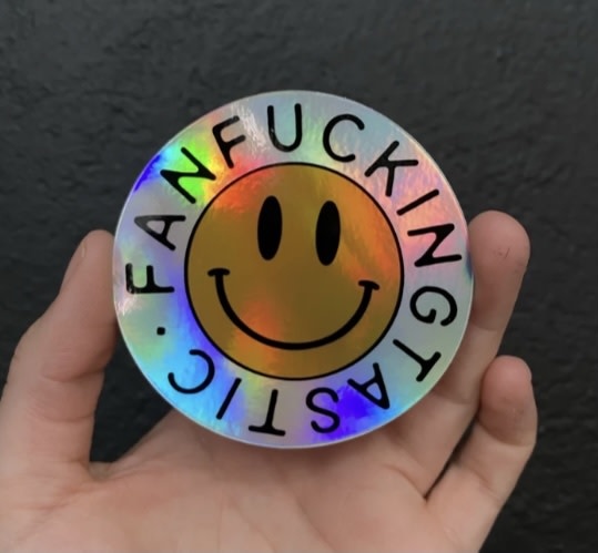 The Hippie's Daughter Fanfuckingtastic Sticker