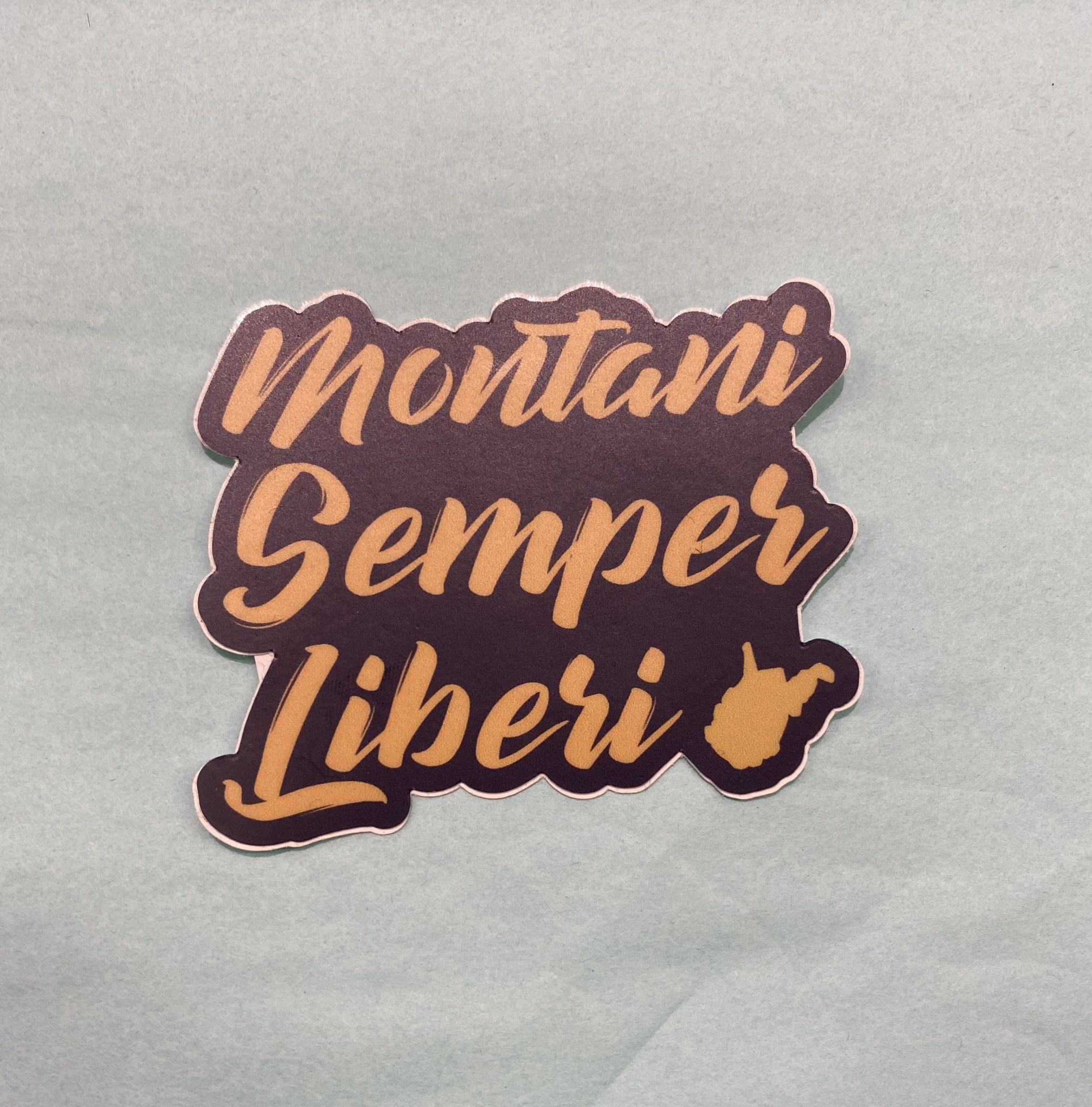 Loving WV Montani Sempre Liberi Sticker