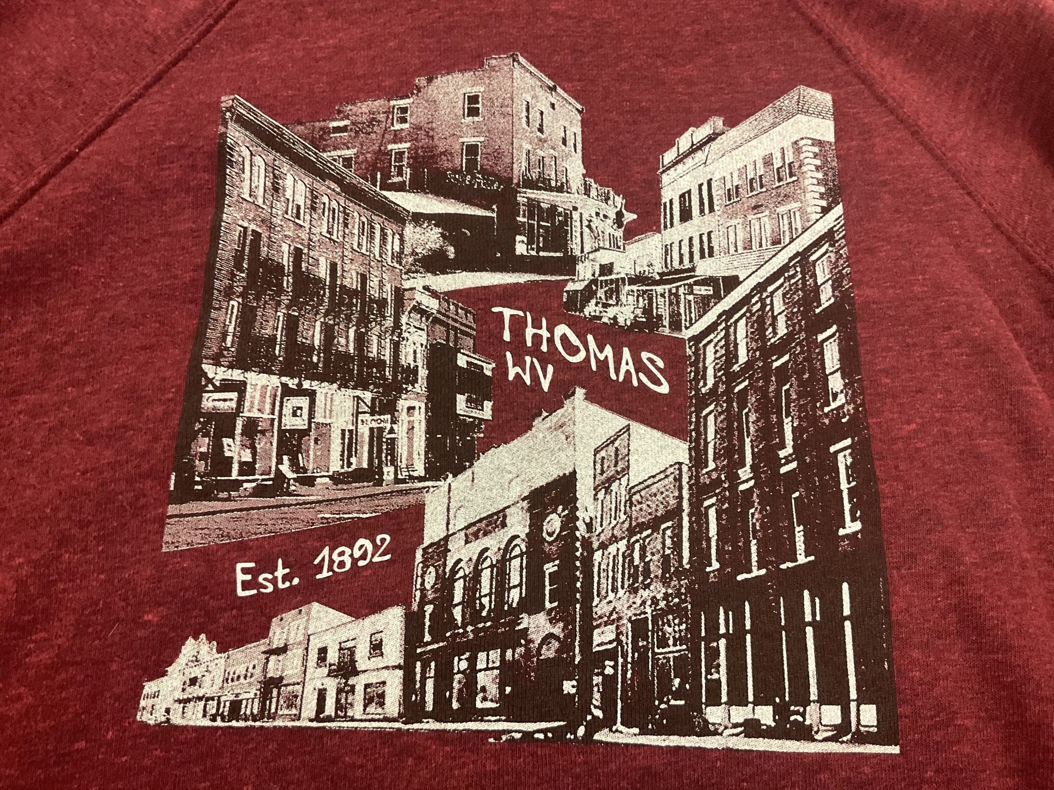 Susan Hicks Meladesign Thomas WV Sweatshirt XL