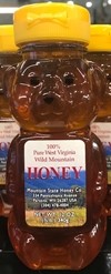 Mountain State Honey Company Mtn State Honey 12 oz. Wildflower Bear