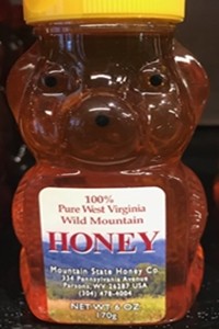 Mountain State Honey Company Mtn State Honey 6 oz. Sourwood Mix Bear