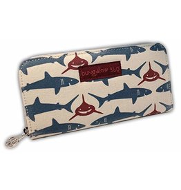 Bungalow360 Zipper Wallet  Shark