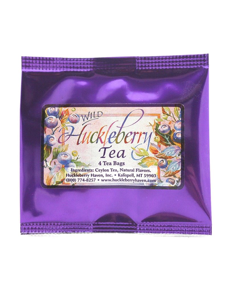 Huckleberry Haven Wild Huckleberry Tea, 4 bag pouch